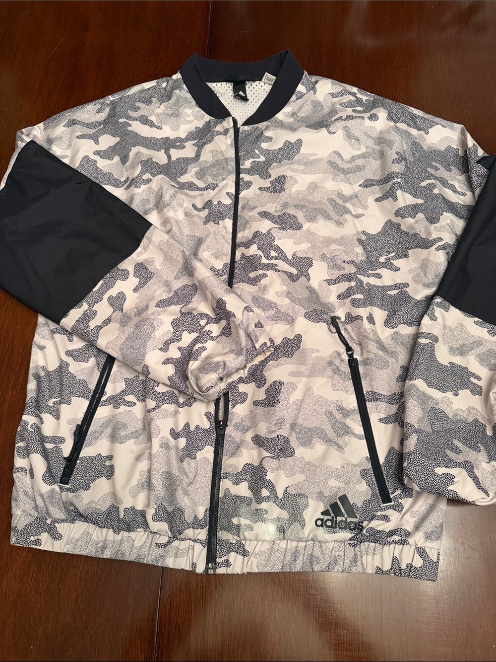 Adidas Camo Windbreaker